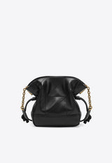 Saint Laurent Mini Jamie Pouch Bag in Nappa Leather Black 859174AAB32/T_YSL-1000