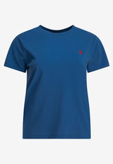 Polo Ralph Lauren Logo Crewneck T-shirt Blue 211B14605020GALA BLUE_d93399da-73c1-4fff-a313-4cb78936cc0a
