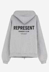 Represent Owners Club Zip-Up Hoodie Gray OCM41122158_ASH GREY_70013905