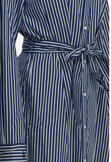 Polo Ralph Lauren Striped Midi Shirt Dress Blue 211891430001BRIGHT NAVY/WHITE_bb7d19c0-d015-4720-9629-3ae8e0b652e8
