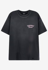 Represent Duality Distressed Logo T-shirt Black MLM10118902_washed black_70014069