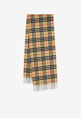 Burberry Lola Medium Check Fringed Scarf Beige 8116310B9368_SAND IP CHECK_70014142