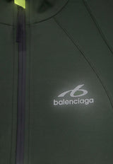 Balenciaga TechWear Logo Track Jacket Green A0023STUVN72033_KHAKILIME_70149679