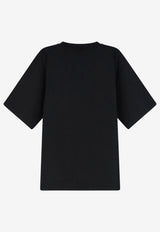 Balenciaga The Door Oversized Printed T-shirt Black 871733TUVO41000_BLACK_70166836