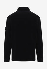 Logo Patch Corduroy Overshirt