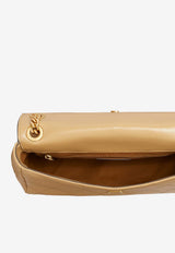 Tory Burch Charlie Leather Chain Crossbody Bag Tan 185828250_PECAN_40005371
