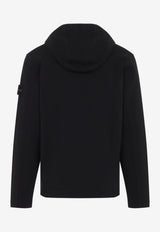 Logo Patch Zip-Up Hoodie