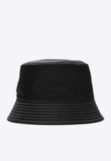 Prada Triangle Logo Bucket Hat Black 2HC1372DMI/T_PRADA-F0002