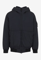 Logo Patch Nylon Bomber Jacket