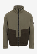 High-Neck Utility Jacket