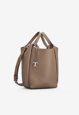 Tod's Timeless Charm Leather Bucket Bag Brown XBWAPAK0200QRI6L31_CAPPUCCINO ARGILLA_70013718
