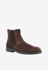 Tod's Suede Leather Ankle Boots Brown XXM75L00P20RE0S800_Brown_70014115