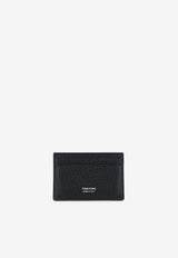 Tom Ford Stamped Logo Leather Cardholder Black YH413LCL499S1N001_BLACK_70166499