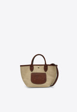 Longchamp XS Le Pliage Basket Bag Beige 10307HGK/T_LONG-035
