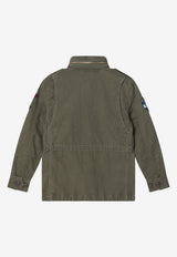 Polo Ralph Lauren Kids Boys Canvas Field Jacket Green 323965378001CO/T_POLOR-OM