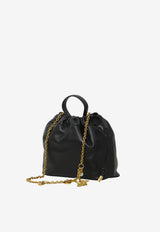 Chloé Small Icons Chain Shoulder Bag Black CH26UP789R12--001
