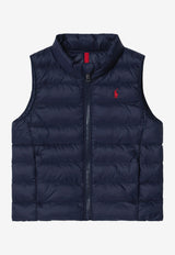 Polo Ralph Lauren Kids Boys P-Layer Quilted Vest Blue 322B15067001NY/T_POLOR-NN
