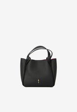 Christian Louboutin Mini Bettina Hammered Leather Tote Bag Black 3265051--BK01