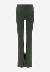 Balenciaga Logo Flared Leggings Green A0023UTUVN72033_KHAKILIME_70166817