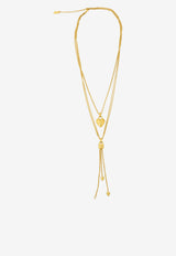 Chloé Mini Paddington Chain Necklace Gold CH26AJN06CB7--9DC