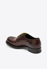 Prada Aged Leather Derby Shoes Brown 2EF056X0013ZQE/T_PRADA-F0324