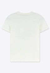 Chloé Lemon Print T-shirt White CH26AJH08981107_Iconic Milk_70014836