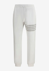 Thom Browne 4-bar Stripes Track Pants White MJQ243AJ0007_100