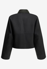 Givenchy Zip-Up Cropped Jacket Blue BW00SC164D499_be45f551-990c-4a61-97c5-6cdd4ce770b6
