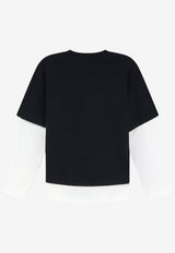 The Attico Embroidered Logo T-shirt Black 261WCT00365JJJ025AA414_blckwhite_70166710