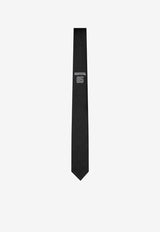 Thom Browne Browne 65 Silk Tie Black MNL001AF1116_001