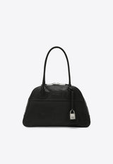 Miu Miu Vivant Nappa Leather Top Handle Bag Black 5BB199OOO2BBL/T_MIU-F0002