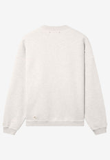 Golden Goose DB Star Oversized Sweatshirt Gray GUP02711P002412_60665