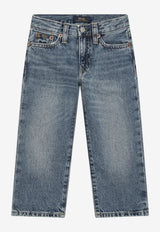 Polo Ralph Lauren Kids Boys Washed Straight-Leg Jeans Blue 322917223001CO/T_POLOR-PI