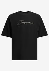 Jacquemus Signature Logo T-shirt Black TSM00639AJ00289BLACK_843010e7-65d8-4fce-8694-ecd437231381