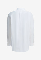 Polo Ralph Lauren Custom-Fit Buttoned Shirt White 710928255002WHITE_51e66a0b-60ba-4684-a14f-ece5b5b8c363
