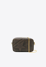 Golden Goose DB Mini Star Distressed Leather Crossbody Bag Brown GWA00228A000759_55357