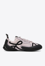 Loewe Grip Sneakers in Nylon and Suede Multicolor L815282XAZNY/T_LOEW-7202