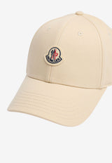 Moncler Logo Patch Baseball Cap Beige L10933B0000804863_081