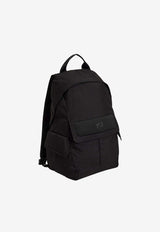 Y-3 Logo Nylon Backpack Black JV9721BLACK_BLACK_70210682