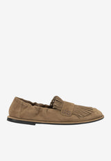 Pomme D'Or Suede Tassel Loafers Brown 1342REVERSECAMOSCIO TOFFEE_c3dfe3ab-c81d-4b06-ae04-058cb78f98ea