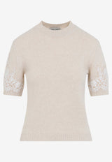 Mock-Neck Knit Top