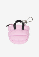 Moncler Caradoc Logo Key Ring Pink L109B6F00001M6275_521