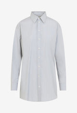 Poplin Pinstripe Shirt