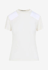 Patched Crewneck T-shirt