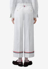Thom Browne Beltloop Chino Pants White FTC519UF0175_100