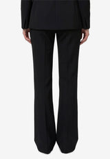 The Attico Tuxedo Straight-Leg Pants Black 261WCP00308-065AA-100