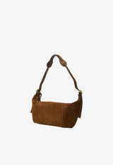 Chloé Paddington Suede Shoulder Bag Brown CH26AS809S77--206