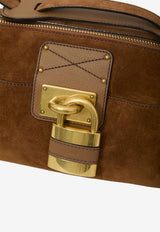 Chloé Paddington Suede Shoulder Bag Brown CH26AS809S77--206