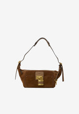 Chloé Paddington Suede Shoulder Bag Brown CH26AS809S77--206