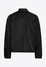 Prada Re-Nylon Zip-Up Jacket Black SGB684OOO1WQ8/T_PRADA-F0002